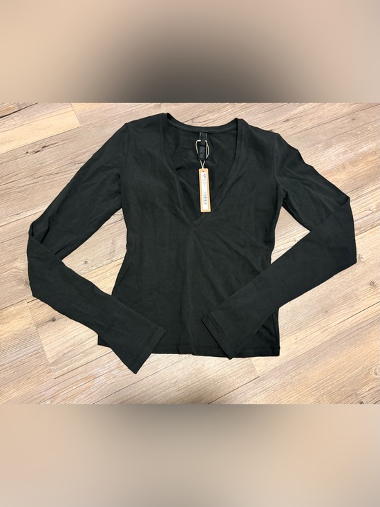 SKIMS Tops - SKIMS Kim Kardashian cotton jersey long sleeve shirt XXS new with tags